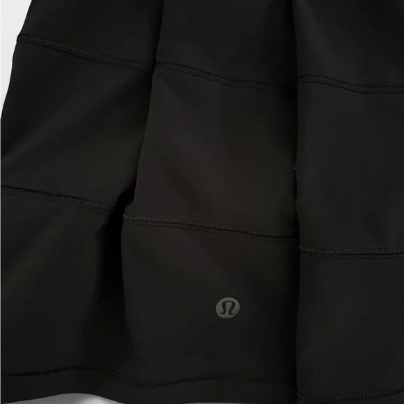 Lululemon Mid-Rise Pace Rival Skirt Black, Regular Size 6 - Picture 4 of 5